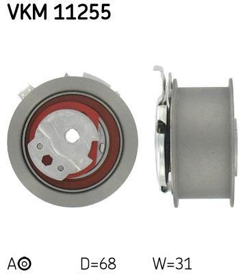 Galet tendeur de courroie de distribution (Galet tendeur de courroie crantée) SKF ref. VKM 11255